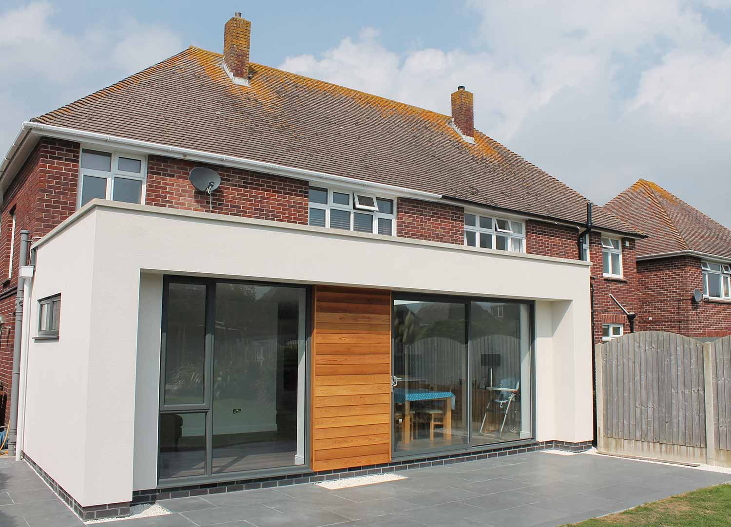 Contemporary Rear Extensions Single storey contemporary rear extension - Weymouth - MJS Design Solutions